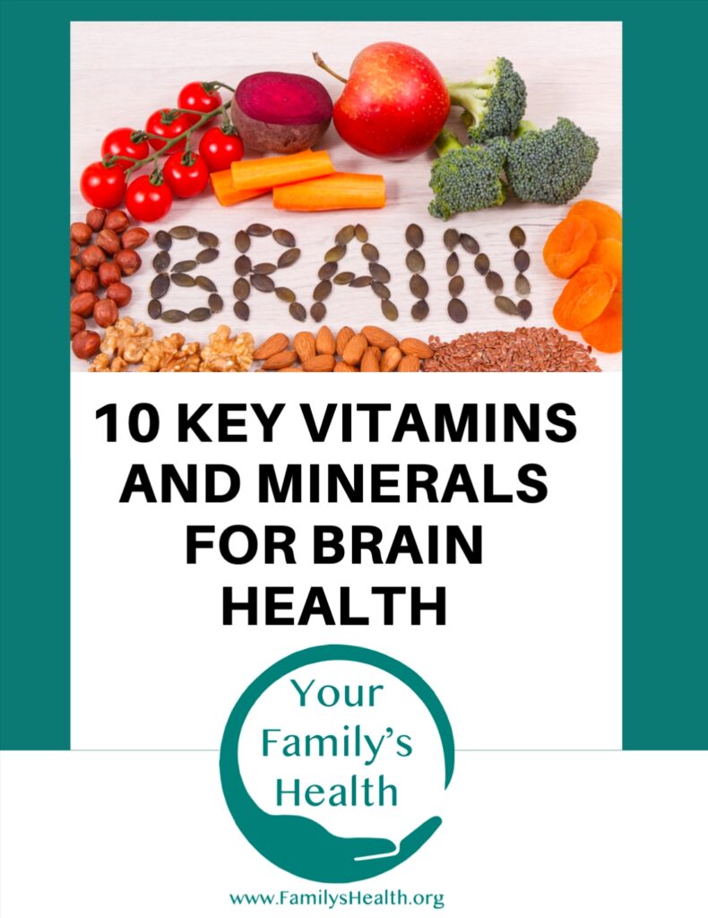 10 Key Vitamins And Minerals For Brain Health